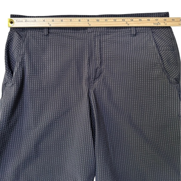 Lululemon | Men’s Kahuna Seersucker Shorts in Black M7350S, Size 38 - Picture 4 of 8